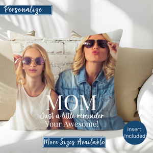 For Mom | MemoryNest Pillow |Personalized Keepsake of Love